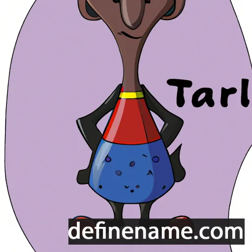 cartoon of the name Tarl