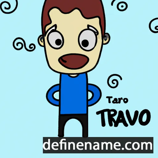 cartoon of the name Tarvo