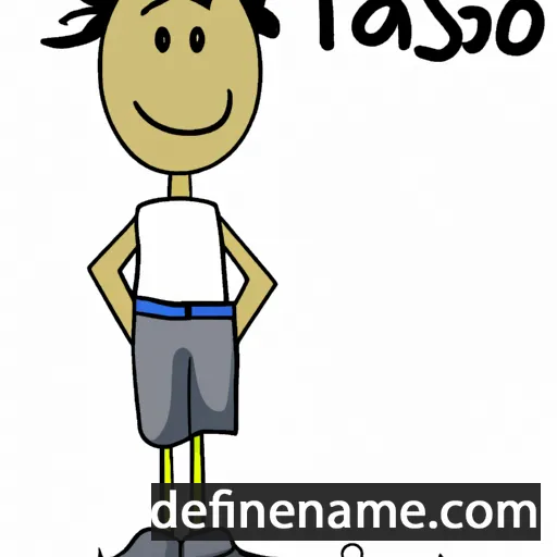 cartoon of the name Tassilo