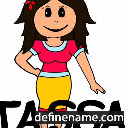 Tassja cartoon