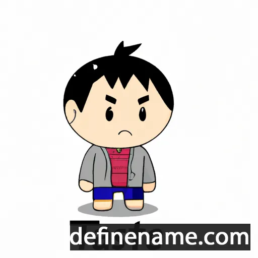 cartoon of the name Tatsue