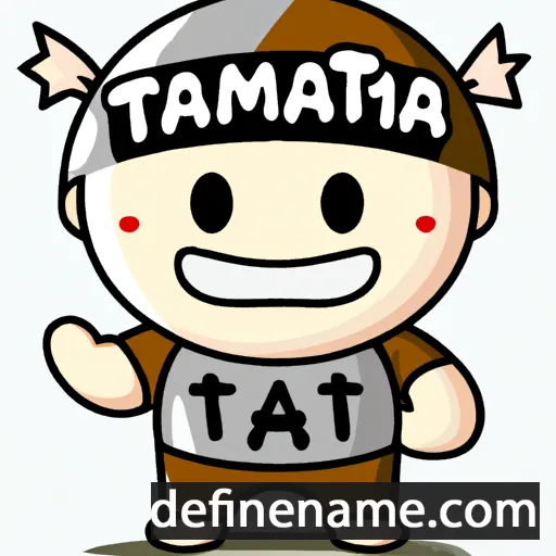 cartoon of the name Tatsuma