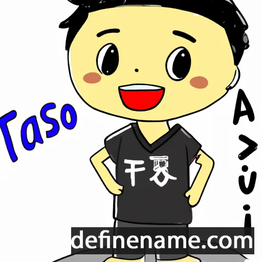 cartoon of the name Tatsuro