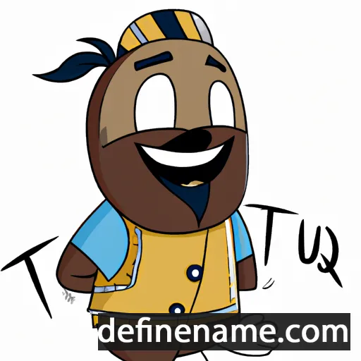 cartoon of the name Tatuapú