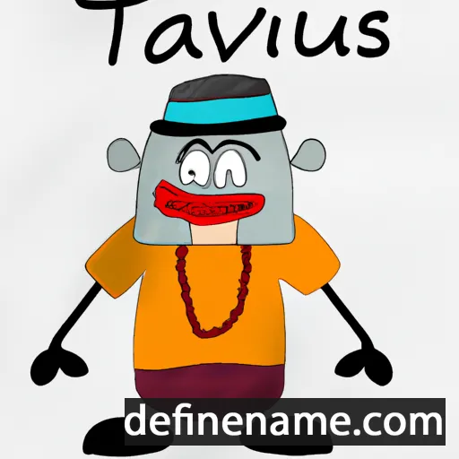 cartoon of the name Tautvaišas