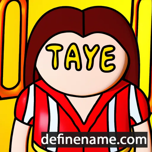 Tayane cartoon