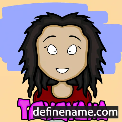 Tayanna cartoon