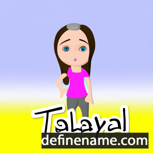 Taylah cartoon