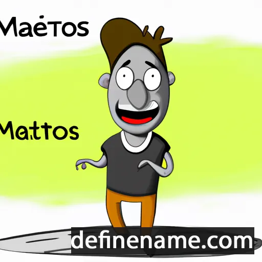 Matevos cartoon