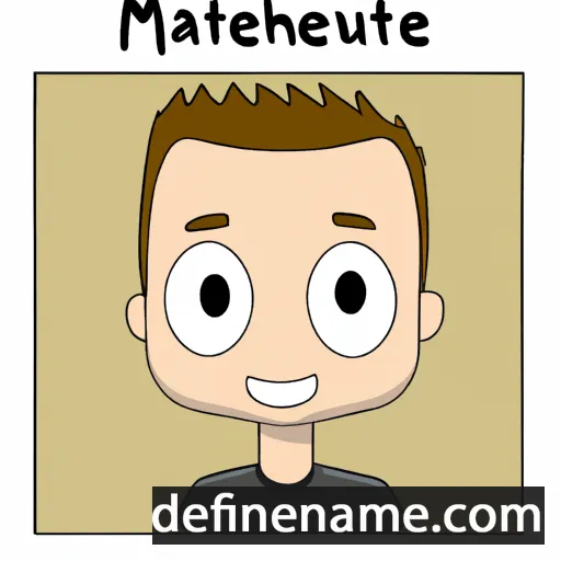 Mathieu cartoon