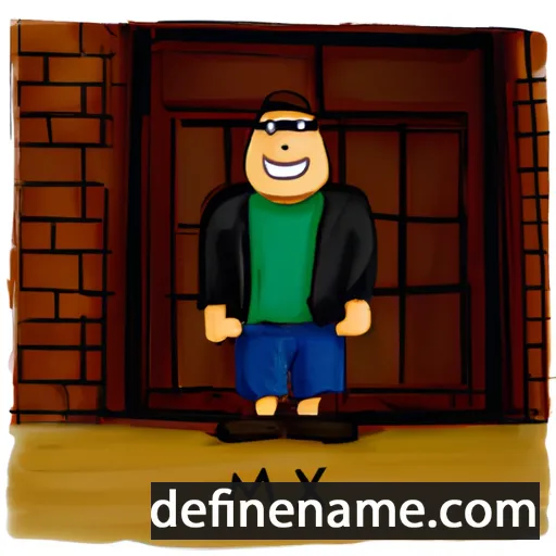 cartoon of the name Matxin