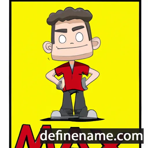 Max cartoon