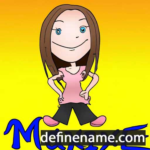 Maxene cartoon