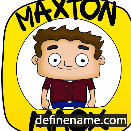 Maxton cartoon