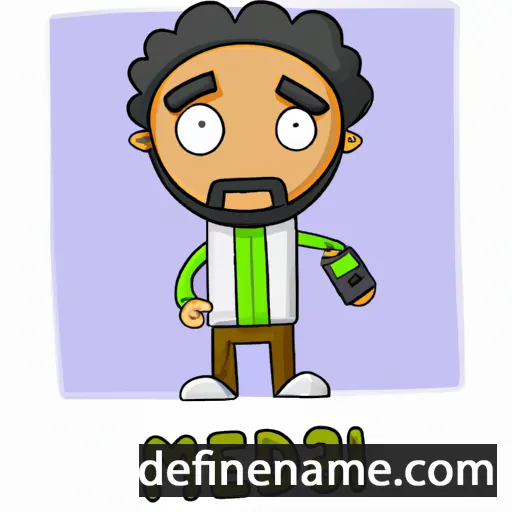 Mehdi cartoon