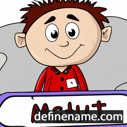 cartoon of the name Mehmut