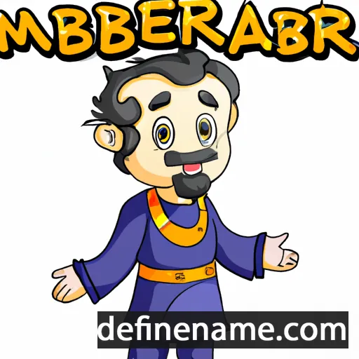 cartoon of the name Mehrab