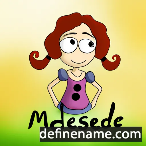 cartoon of the name Melisende