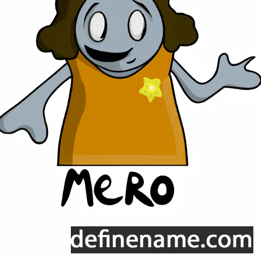 cartoon of the name Melor