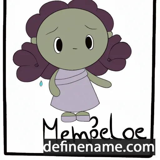 Melpomene cartoon