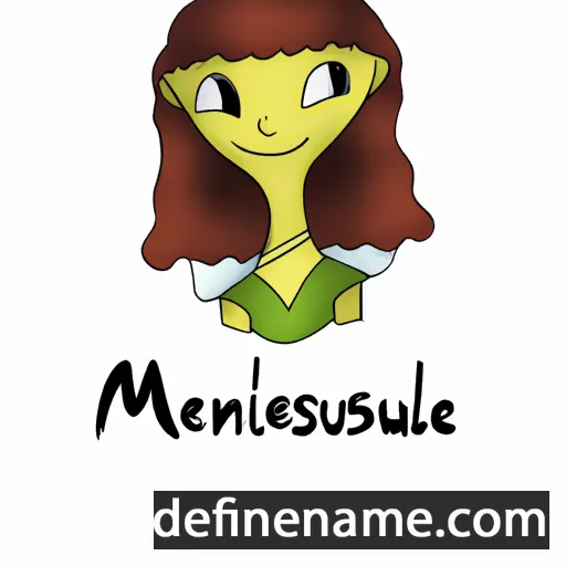 cartoon of the name Melusine