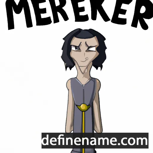 cartoon of the name Meresankh