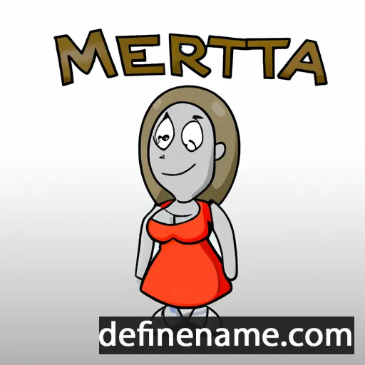 Merita cartoon