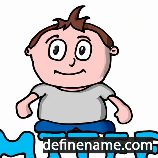 cartoon of the name Mete