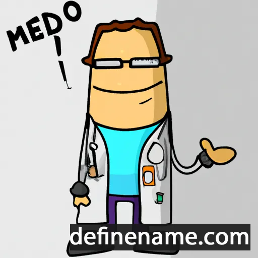 cartoon of the name Metod