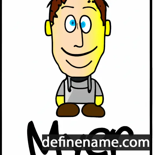 cartoon of the name Meyer