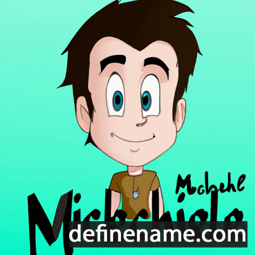 Michaël cartoon