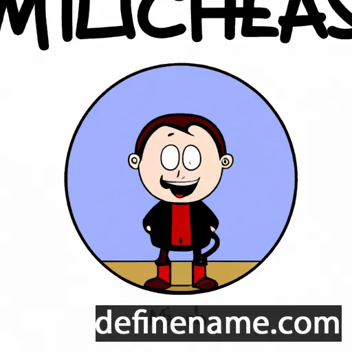 Michaeas cartoon