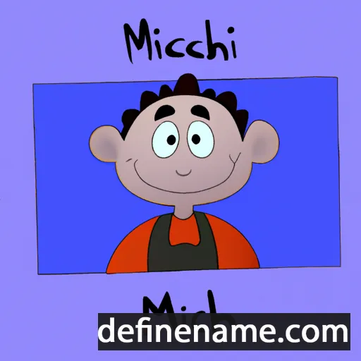 cartoon of the name Michail