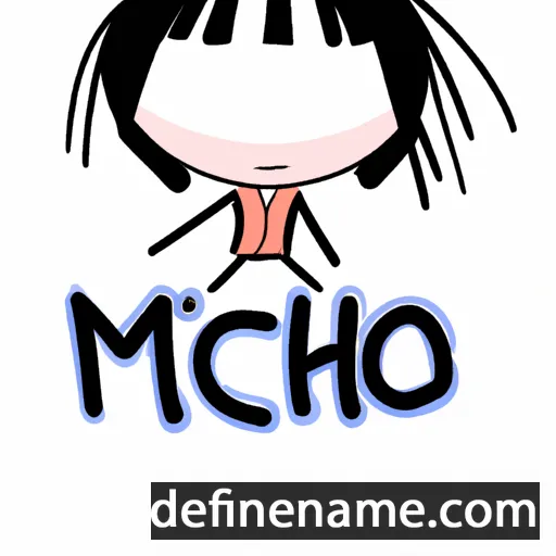 cartoon of the name Michiko