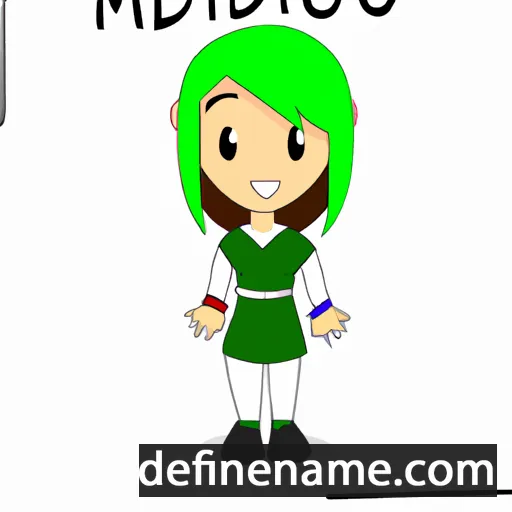 Midori cartoon