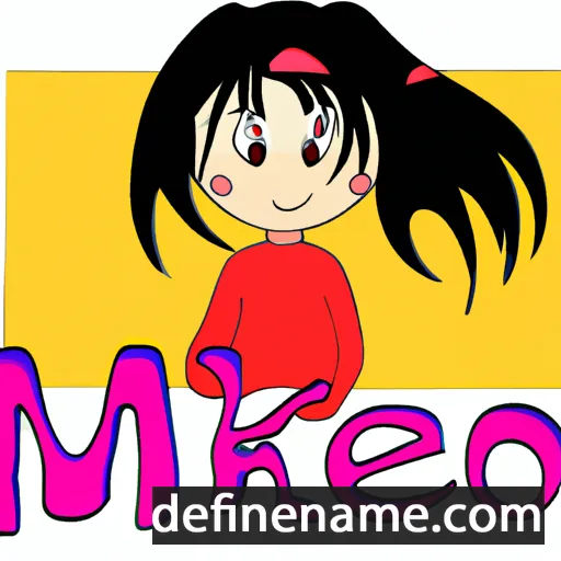 Mieko cartoon