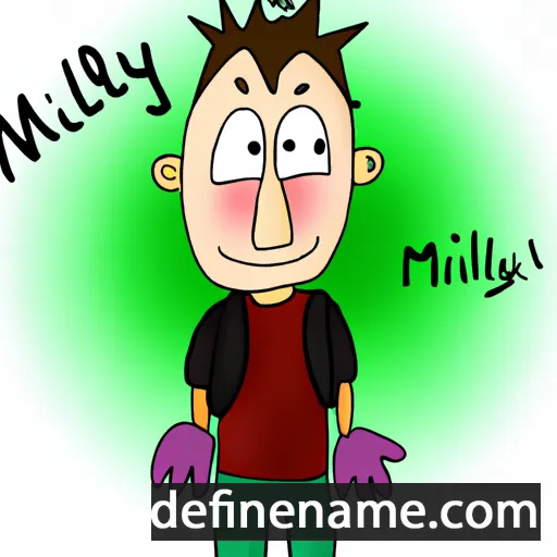 Mihály cartoon