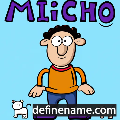 cartoon of the name Mihailo