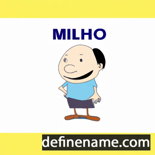 cartoon of the name Mihajlo