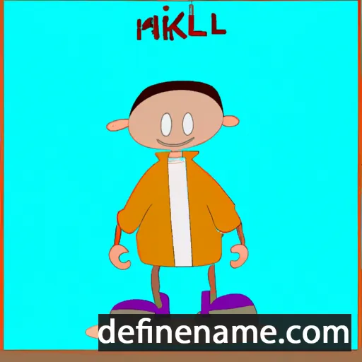 Mikail cartoon