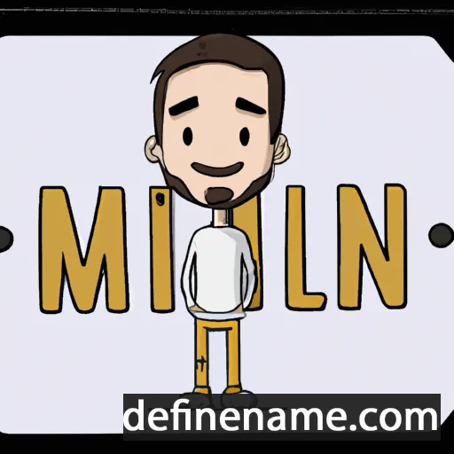 Milán cartoon