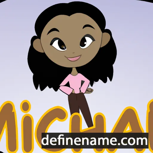 cartoon of the name Milcah