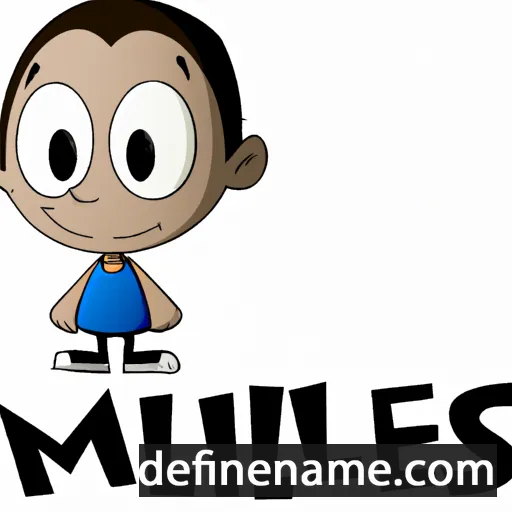 Miles cartoon