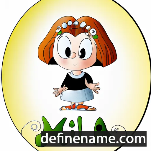 Milla cartoon