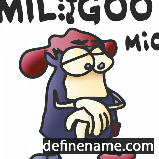 Milogost cartoon