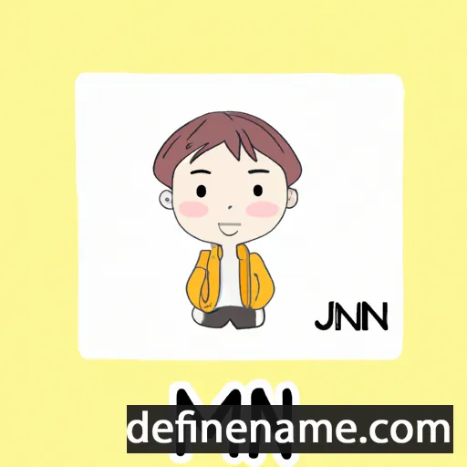 Min-Jun cartoon