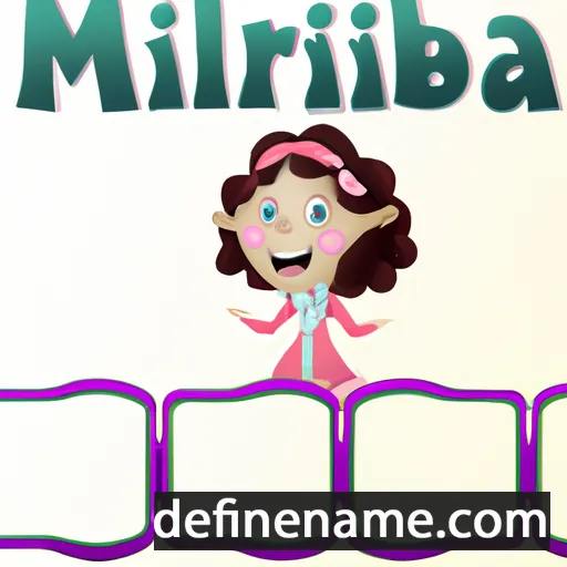 Mirabella cartoon