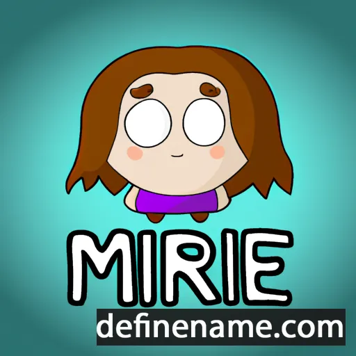 Mirele cartoon