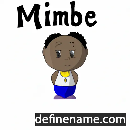 cartoon of the name Mirembe