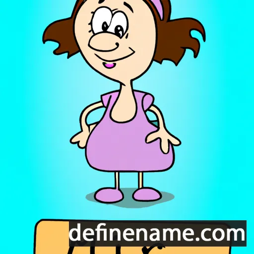 cartoon of the name Miri